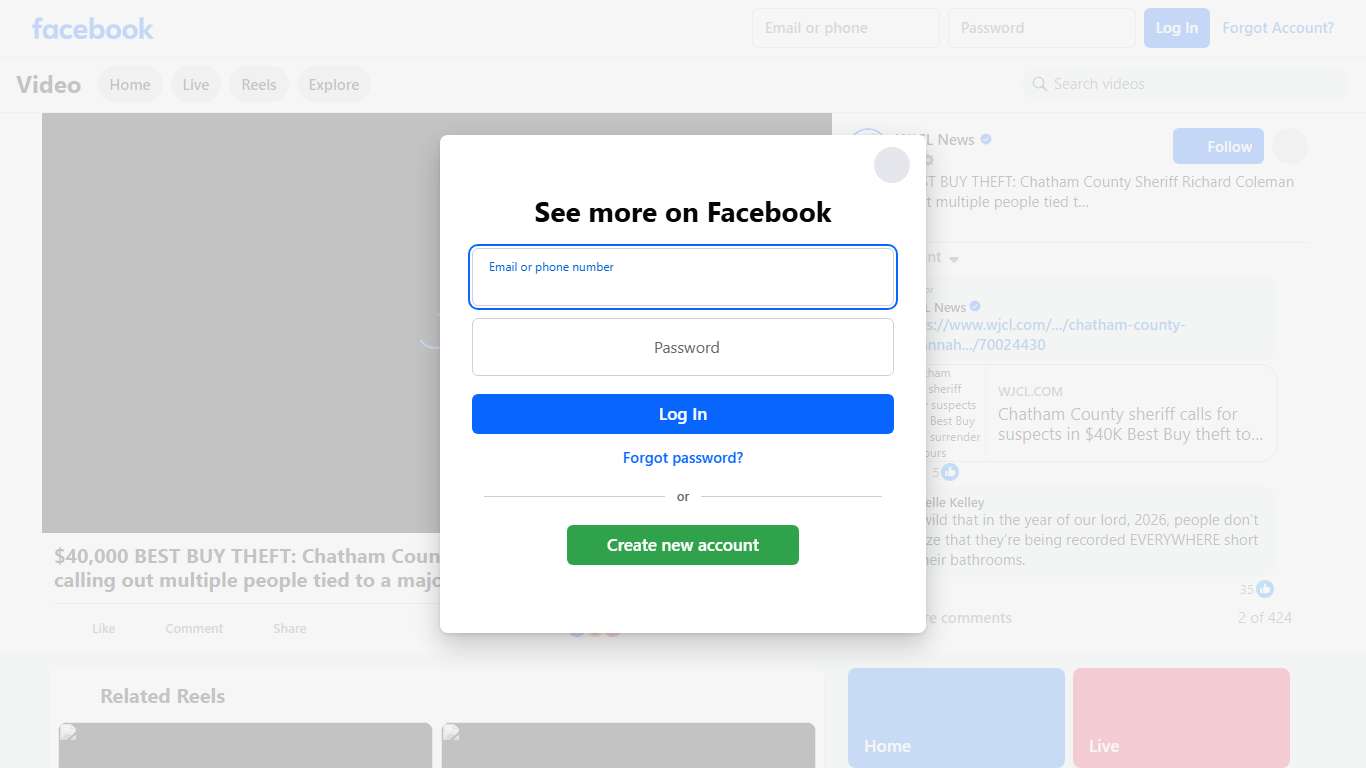$40,000 BEST BUY THEFT: Chatham County Sheriff Richard Coleman is calling out multiple people tied to a major retail theft investigation, saying they have 24 hours to turn themselves in. More info: https://www.wjcl.com/article/chatham-county-savannah-best-buy-theft/70024430 | WJCL News | Facebook